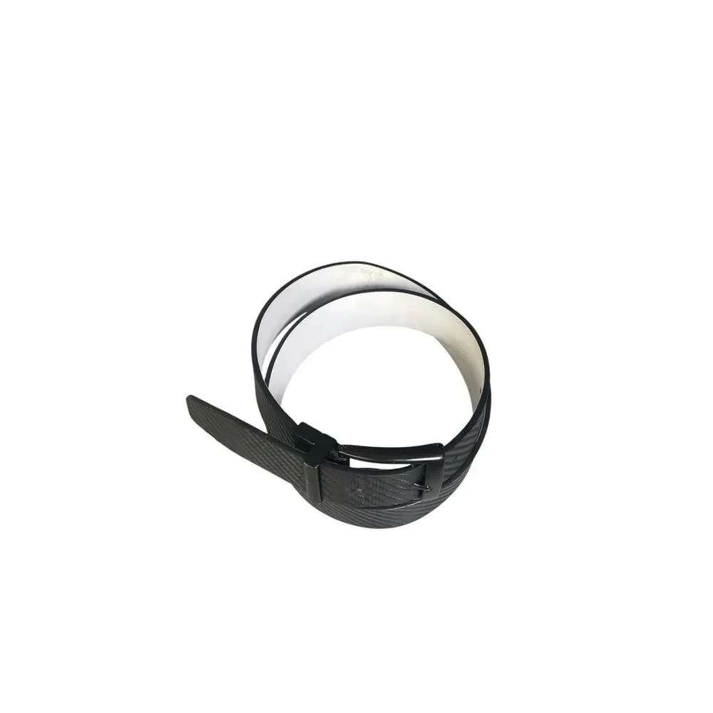 Nike Men’s Genuine Leather Carbon Fiber Belt Size-32